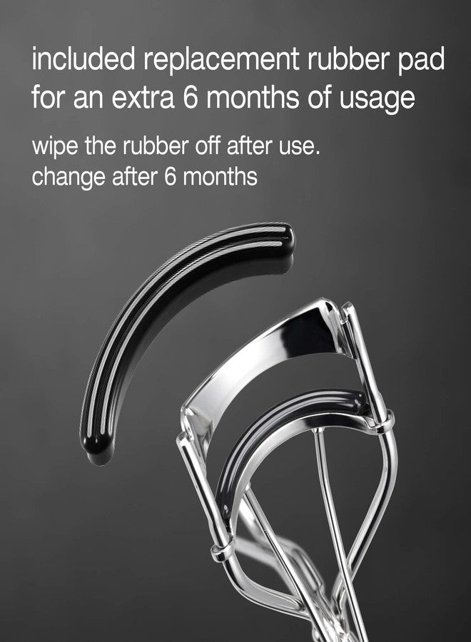 Shu Uemura New Eyelash Curler W, Double Edge Eyelash Curler for a Smoothly Sculpted curl in one Squeeze - Includes Silicone Replacement Pad - Image 5